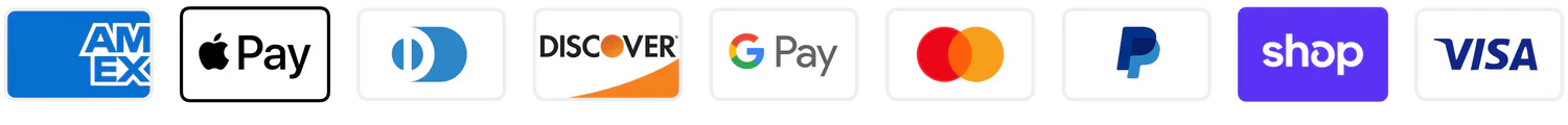 Accepted payment methods